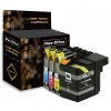 4x TUSZ DO BROTHER LC525 LC529 DCP-J105 J100 J200