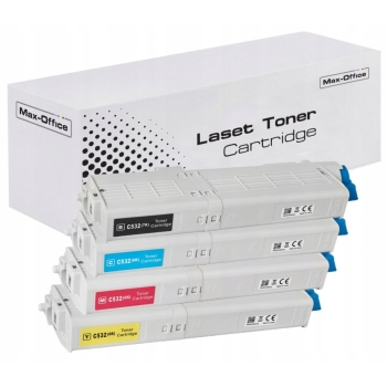 4x TONER DO OKI C532 C542 MC563 MC573 CMYK