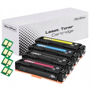 4x TONER DO CANON CRG067 i-SENSYS MF651Cw 655Cdw MF656Cdw 657Cdw CMYK CHIP