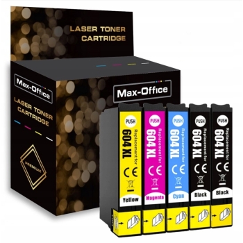 5x TUSZ DO EPSON 604XL Expression Home XP2200 XP2205 XP3200 XP-3205 CMYKK