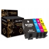 4X TUSZ ZAMIENNY DO HP 912XL CMYK HP OfficeJet 8013 8023 Pro 8022